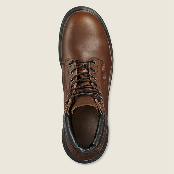 Red Wing Safety Bot Erkek - Supersole® - 6-Inch Toe - Koyu Kahverengi - 49WTEKJRO